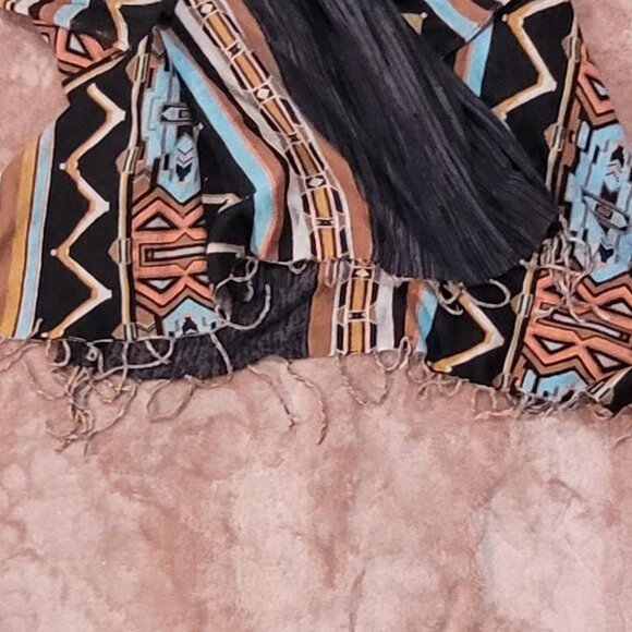 BILLABONG Aztec Print multi-coloured cardigan #cardigan #aztec print - Picture 3 of 4